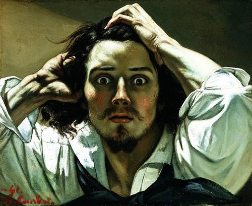 Desespero ou Autorretrato, Gustave Courbet