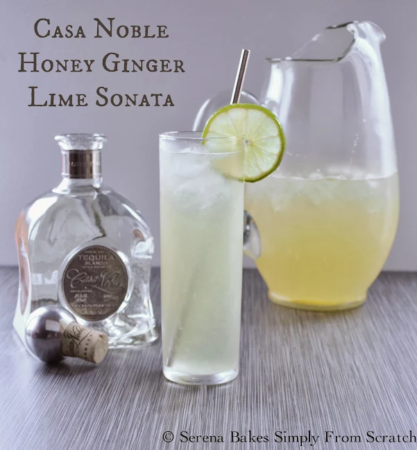 Casa Noble Honey Ginger Lime Sonata the perfect cocktail for entertaining. 