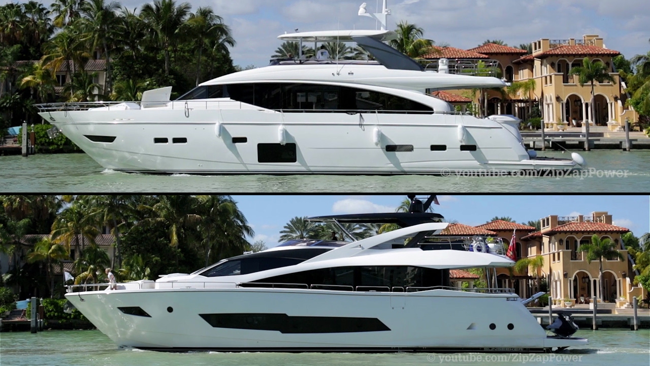 princess yachts vs sunseeker