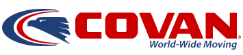 Logo de l'entreprise de déménagement Convan dans le monde entier