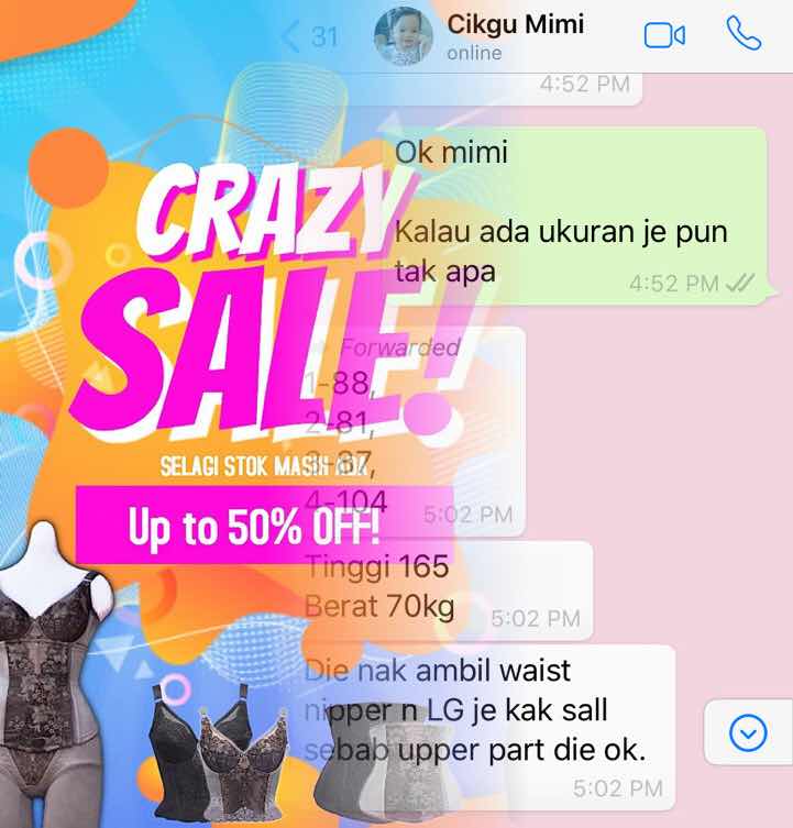 premium beautiful crazy sale 2020 harga PKP Murah