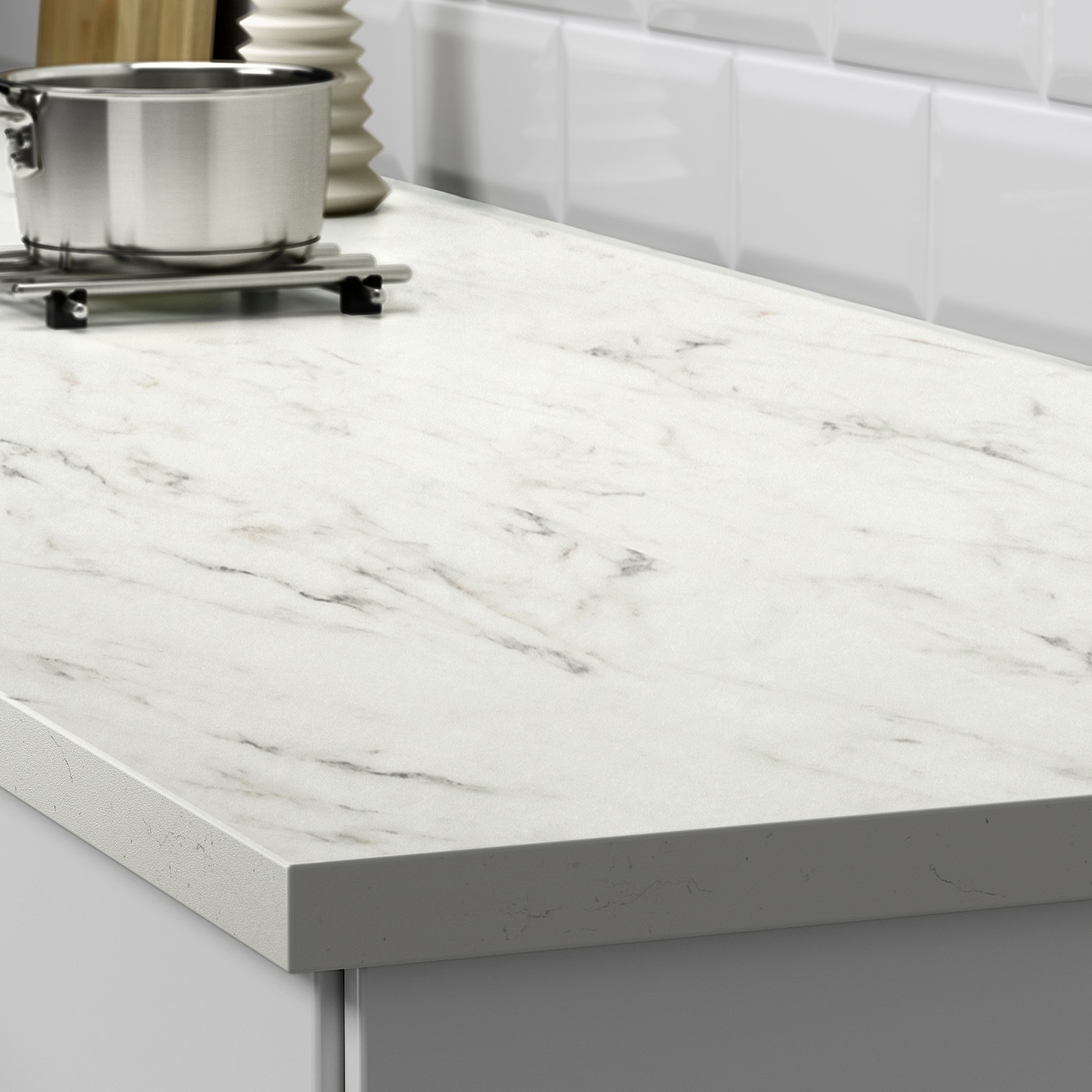 White Marble Counters Maintenance