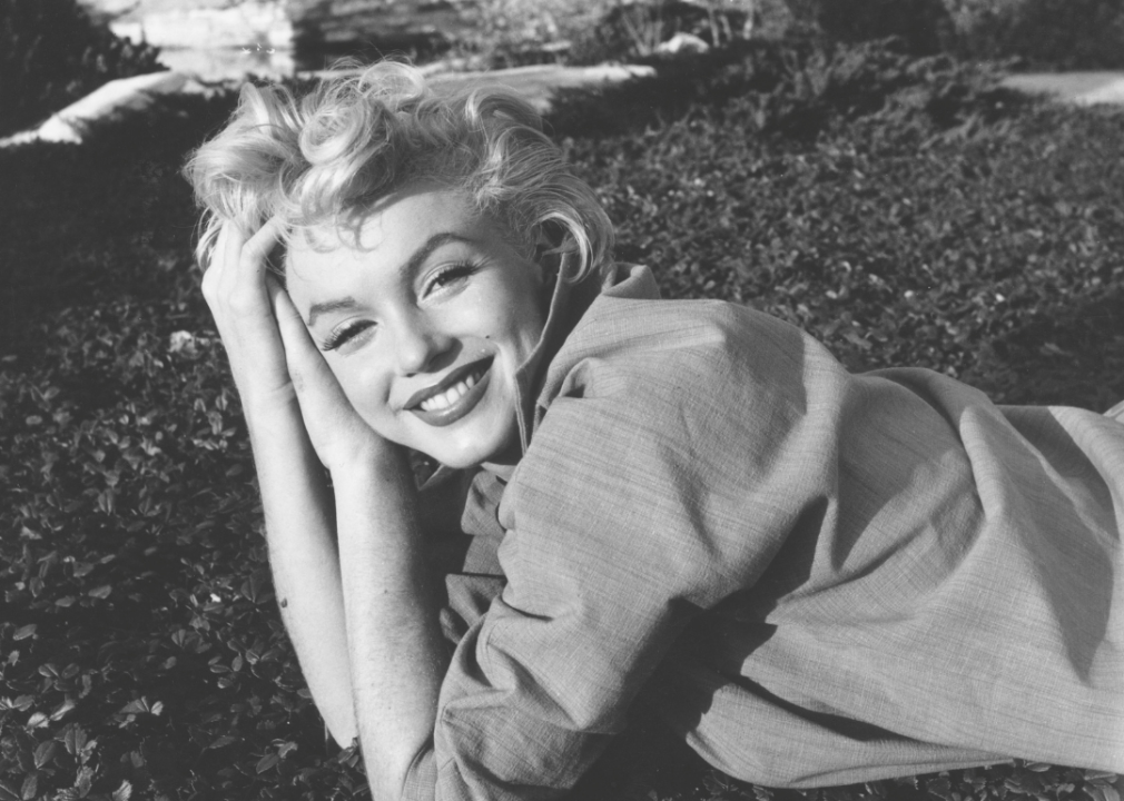 Marilyn Monroe smiling