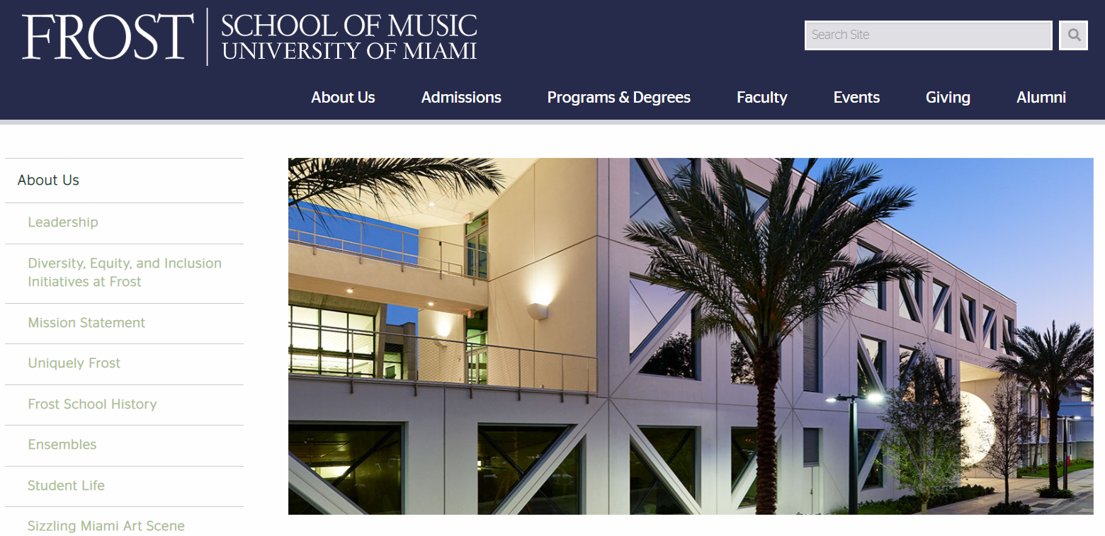 Frost School of Music