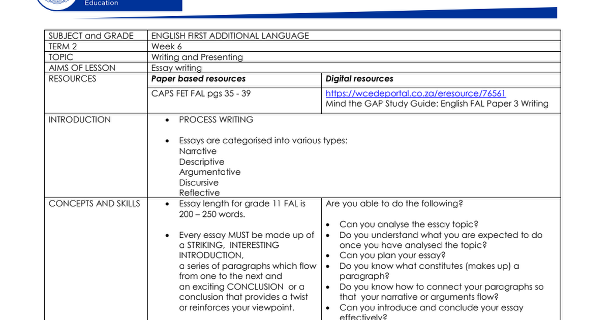 english fal grade 11 literature assignment september 2020 memo