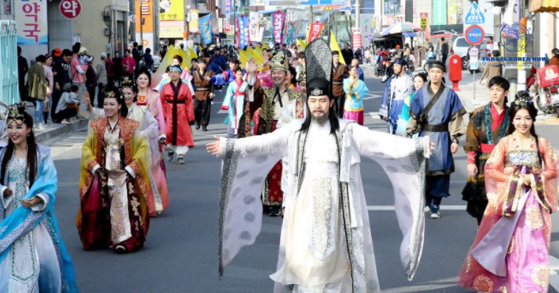 Du lịch Hàn Quốc tháng 4 - lễ hội Goryeong Daegaya