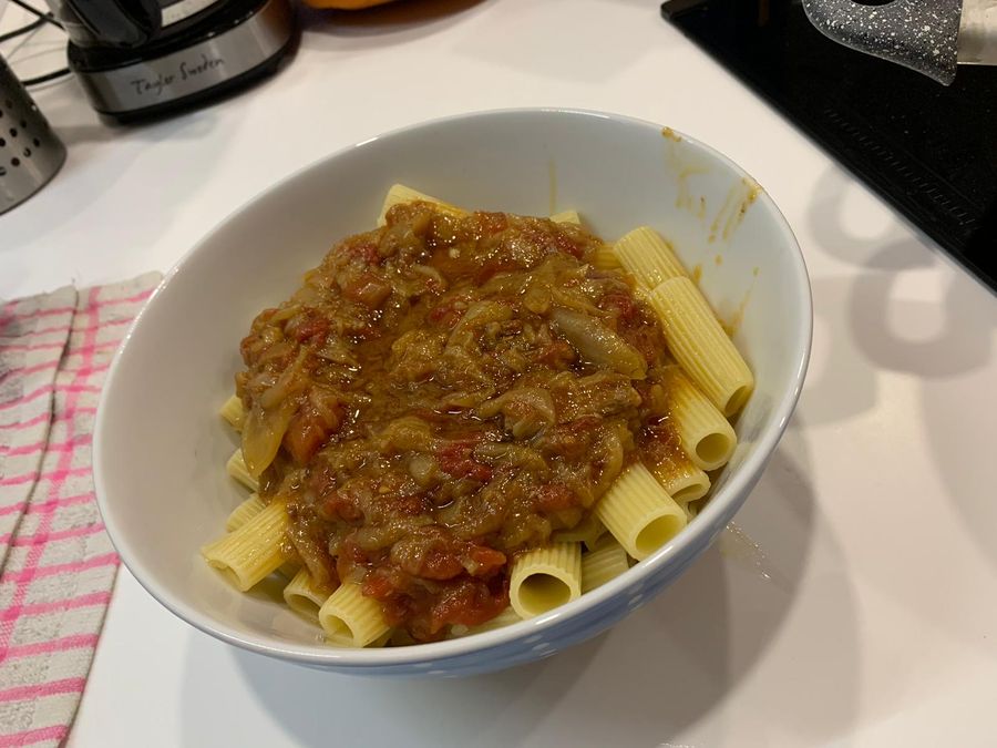 pasta genovese alla napoletana