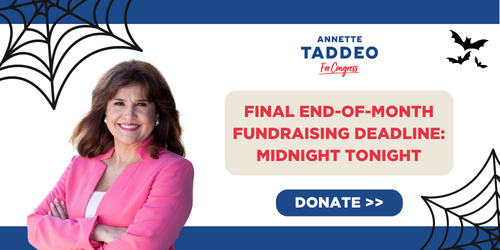 Final end-of-month fundraising deadline: Midnight Tonight.