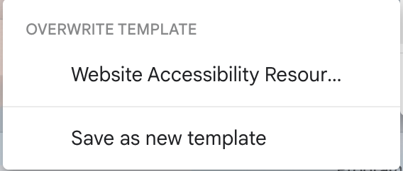 creating an email template
