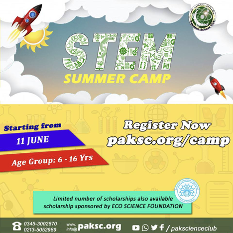 pakistan science club 2019 stem summer camp
