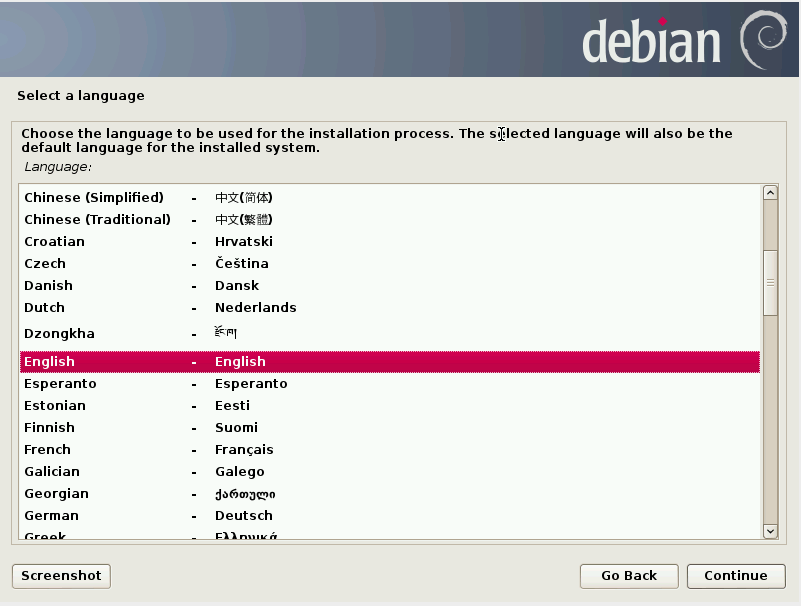 Debian Server