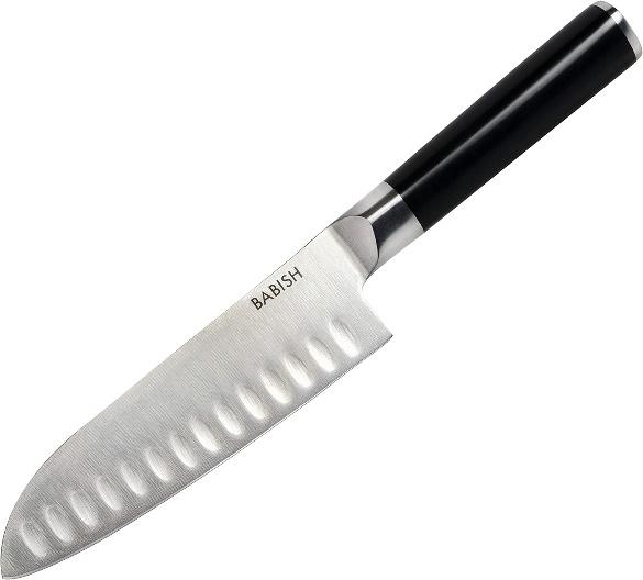 6.5-Inch German Steel Santoku Knife