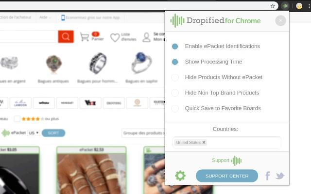 Dropified Dropshipping - Cửa hàng Chrome trực tuyến