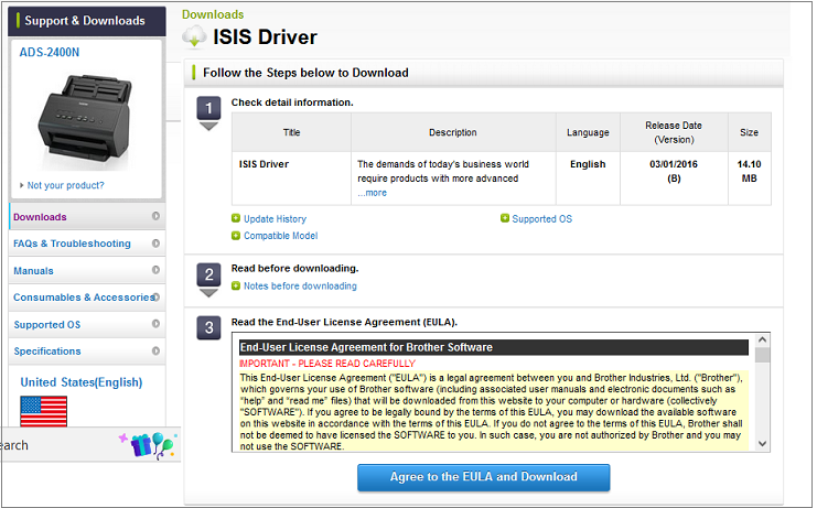 Brother Printer Driver Download Method 4