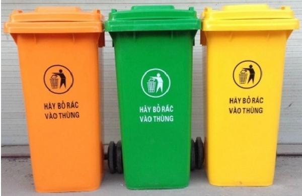 THÙNG RÁC 120L BỀN, CHỊU LỰC, CHỊU NHIỆT TỐT