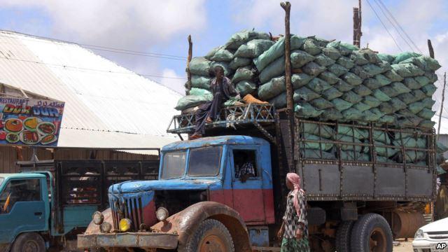 More than $25 million worth of charcoal is delivered each year by truck to Kismayo and the al-Shabab-controlled port of Barawe for export to the United Arab Emirates and other Middle Eastern ports in violation of UN sanctions. 