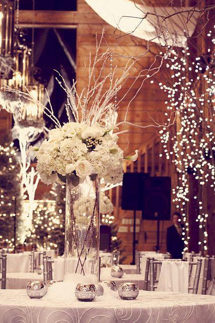 Adding evergreens and seasonal florals to your décor will create a cozy, natural environment.  Winter Wedding Ideas You Will Love – Wedding Soiree Blog by K’Mich, Philadelphia’s premier resource for wedding planning and inspiration