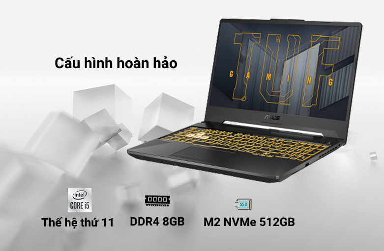 Laptop ASUS TUF Gaming FX506HC-HN002T 90NR0723-M01410 | Cấu hình vượt trội