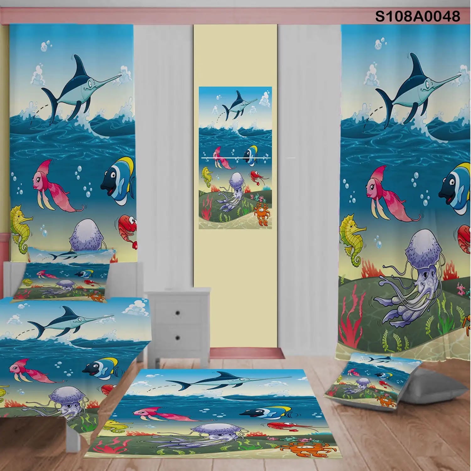 طقم زينة لغرفة أطفال