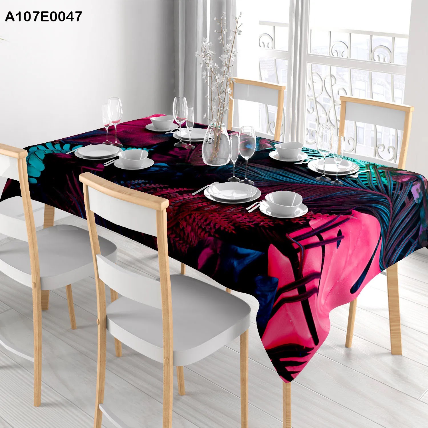 مفرش طاولة طباعة