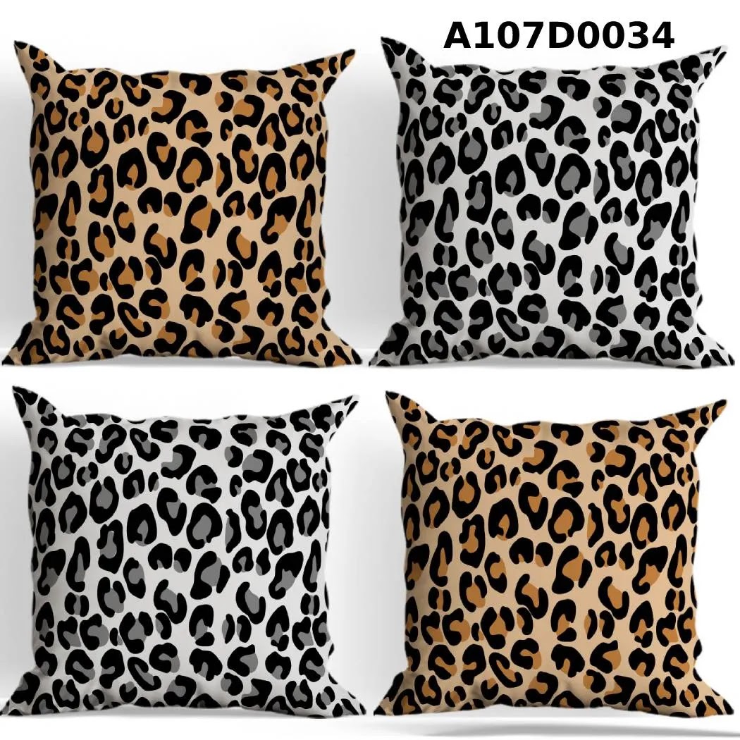 طقم أغطية وسائد 4 قطع  بتصاميم مميزة