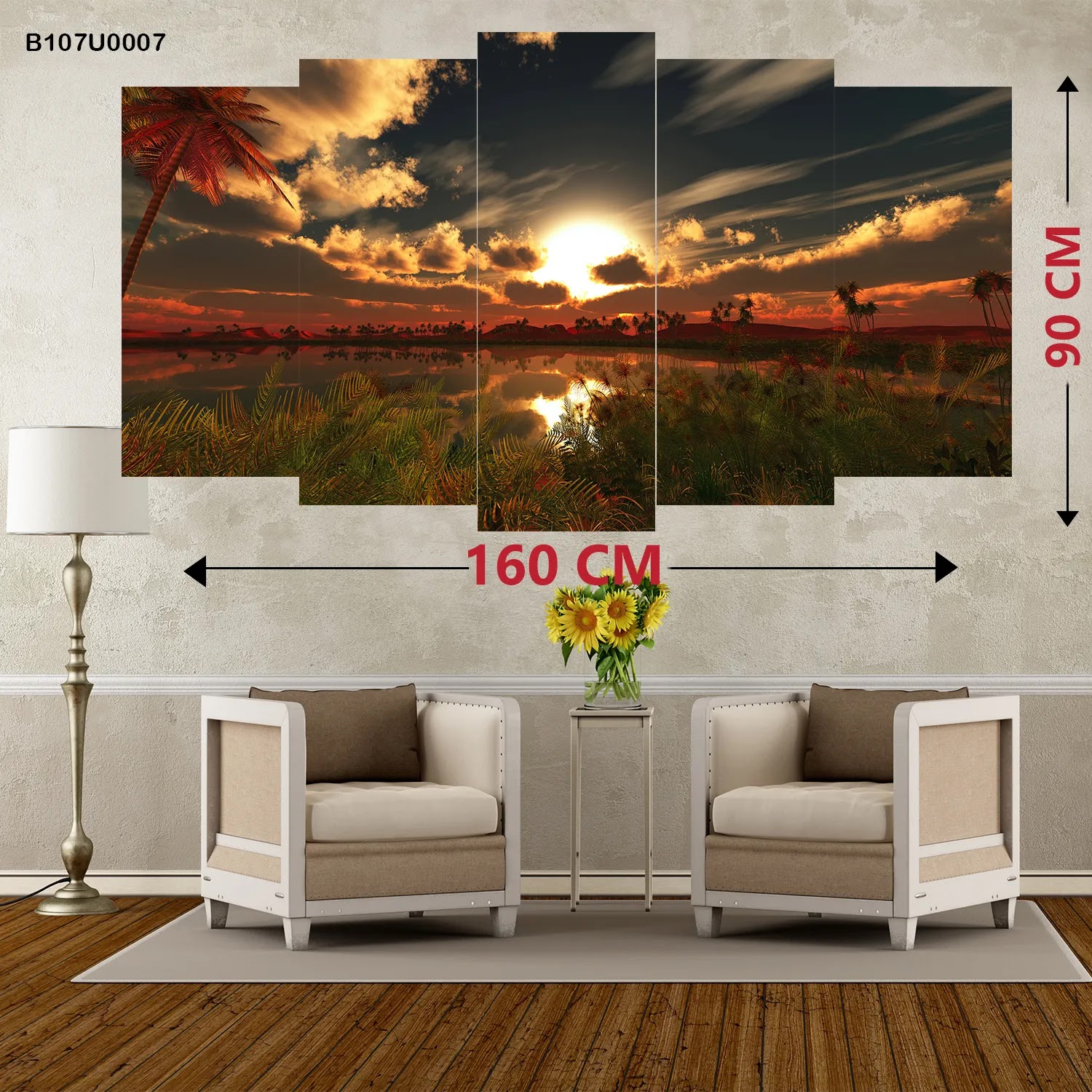 لوحات خماسية مدرج قياس كبير