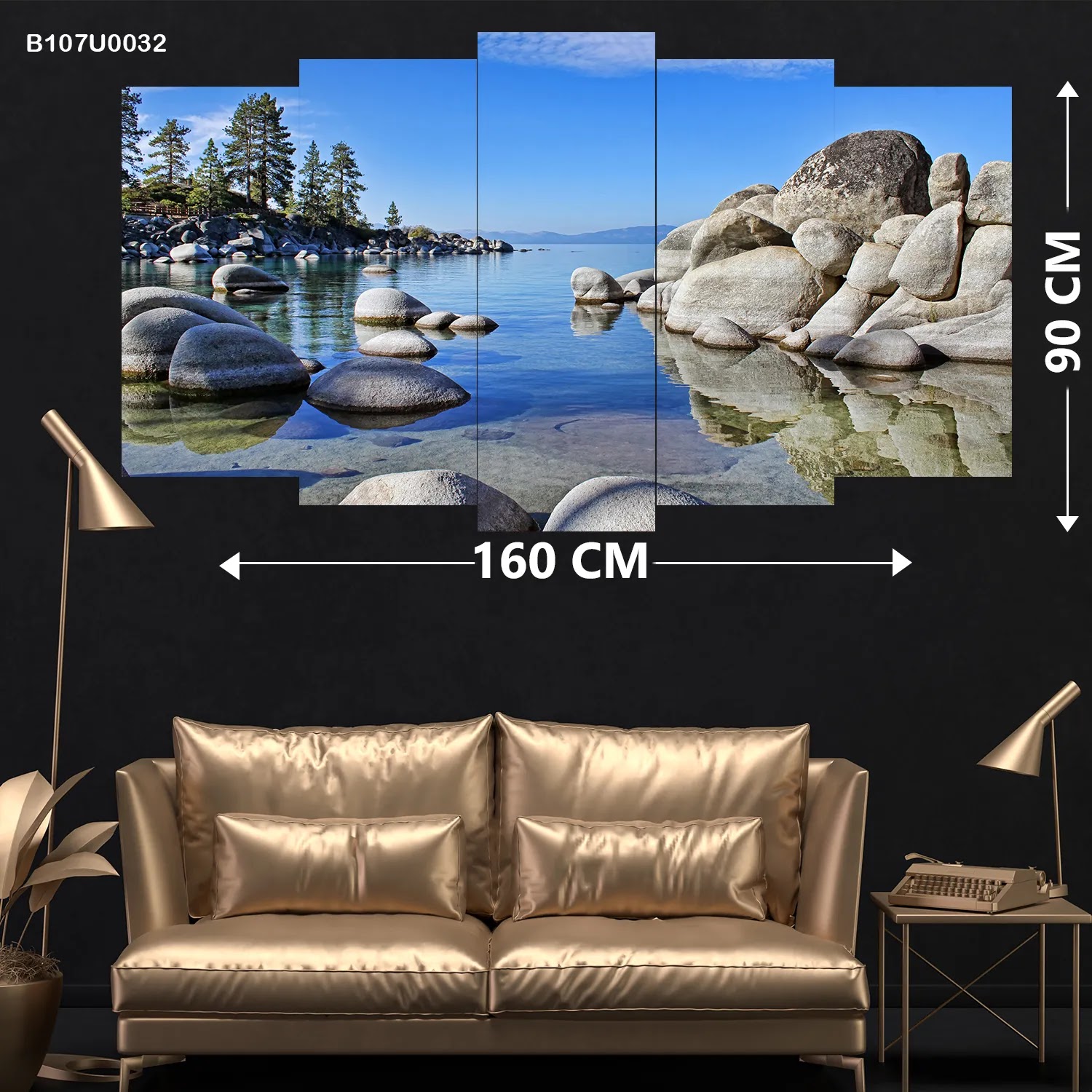 لوحات خماسية مدرج قياس كبير