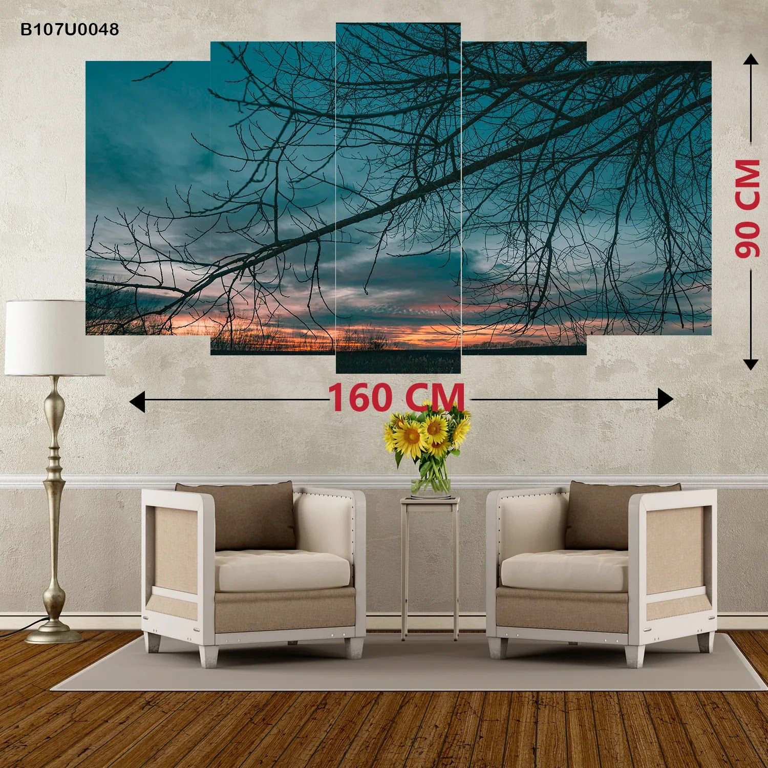 لوحات خماسية مدرج قياس كبير