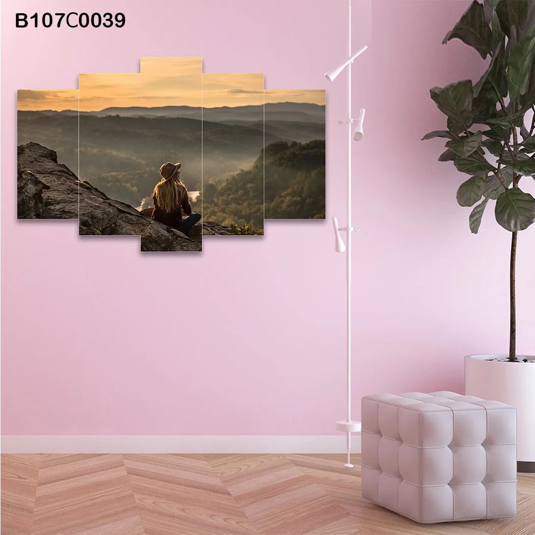 لوحة خماسية مدرجة