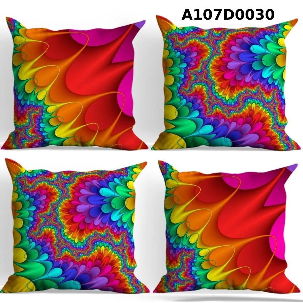 طقم أغطية وسائد 4 قطع  بتصاميم مميزة