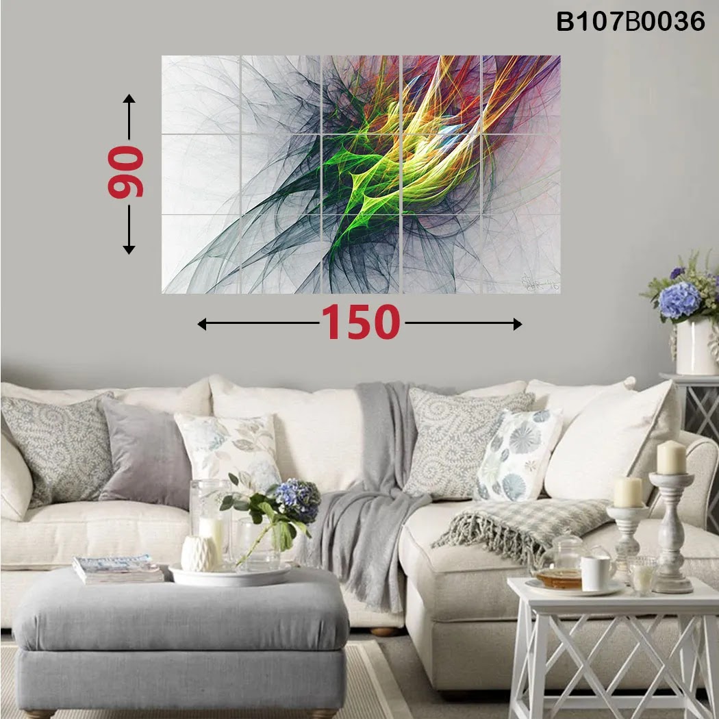 لوحة جدارية 15 قطعة