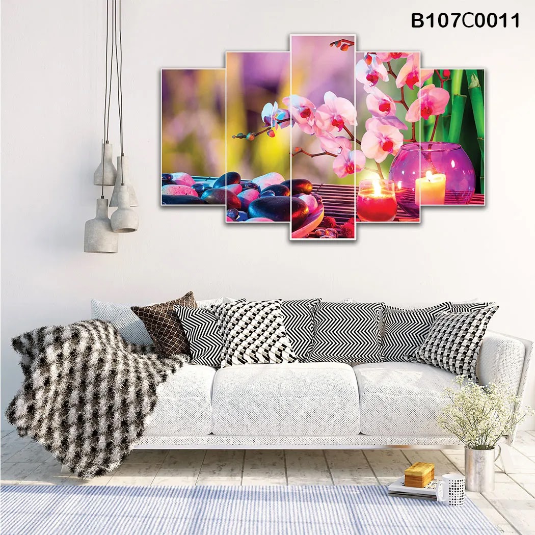 لوحة خماسية مدرجة