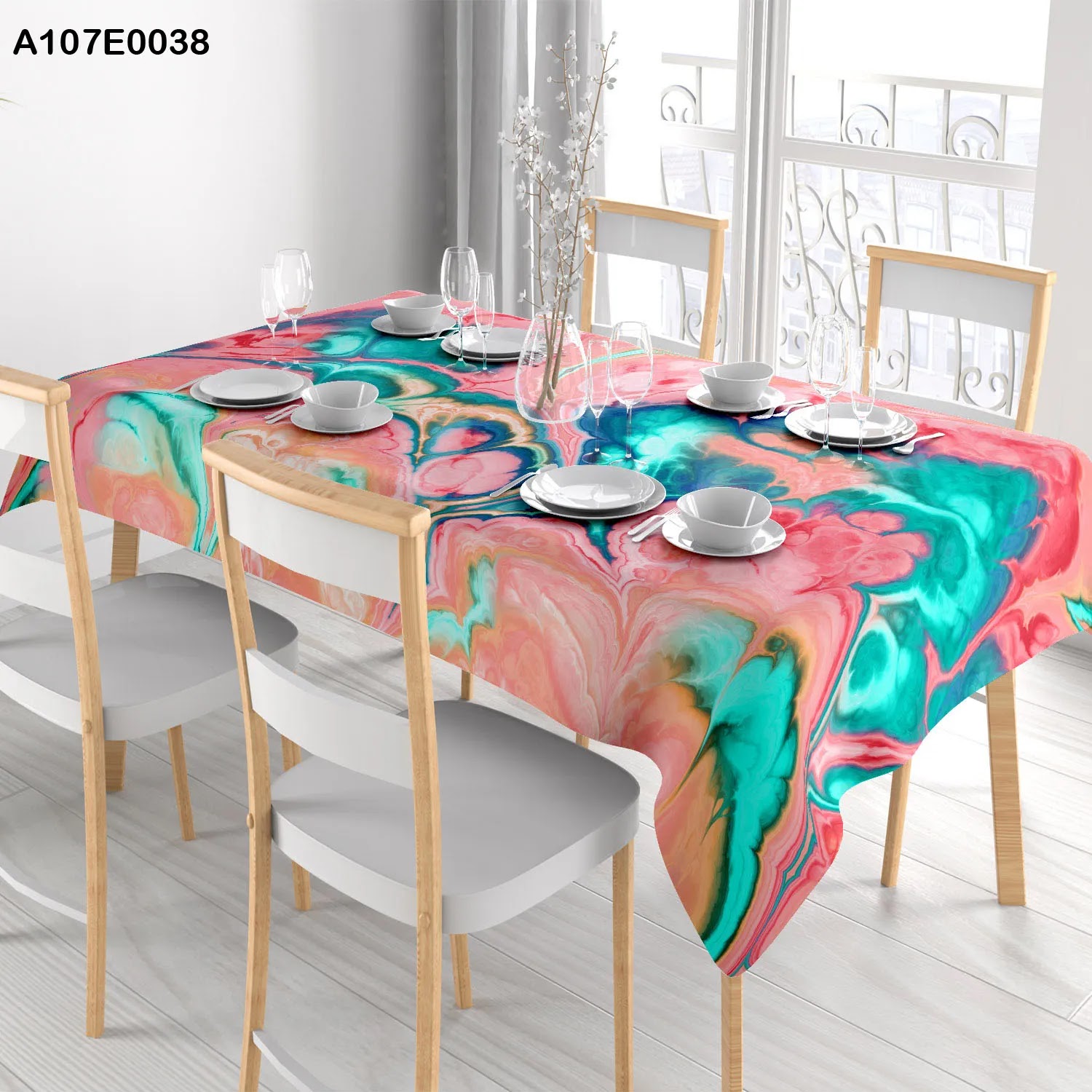 مفرش طاولة طباعة