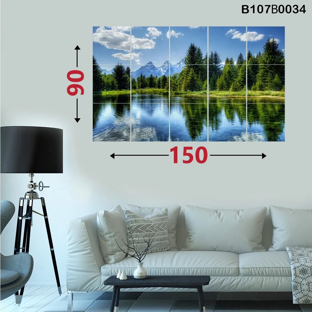 لوحة جدارية 15 قطعة