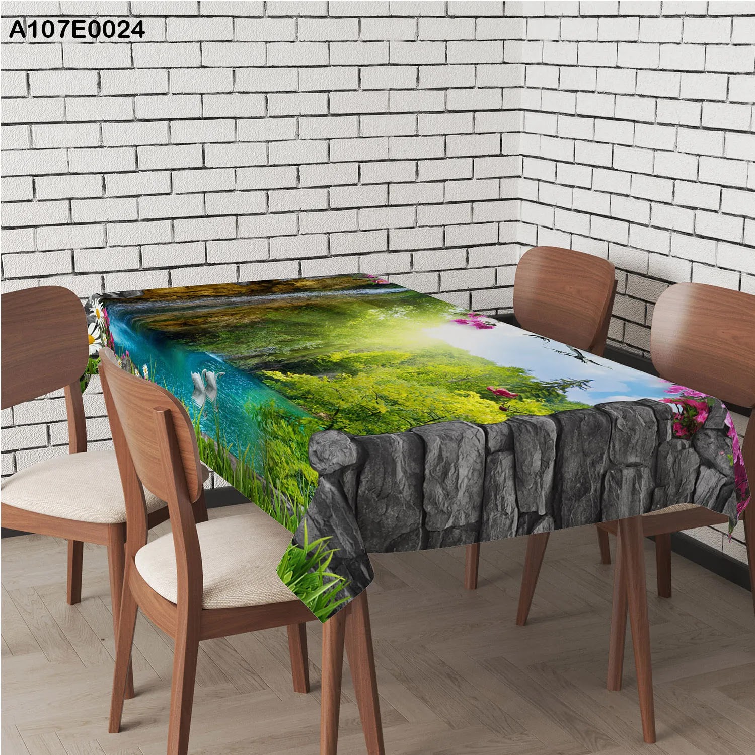 مفرش طاولة طباعة