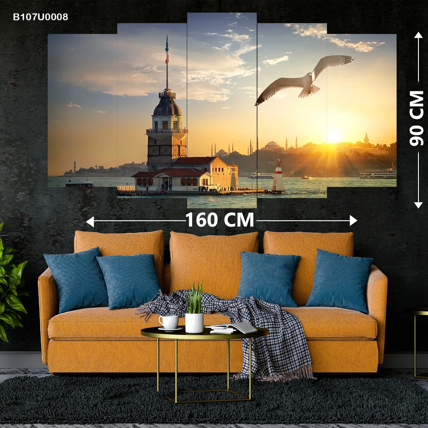 لوحات خماسية مدرج قياس كبير