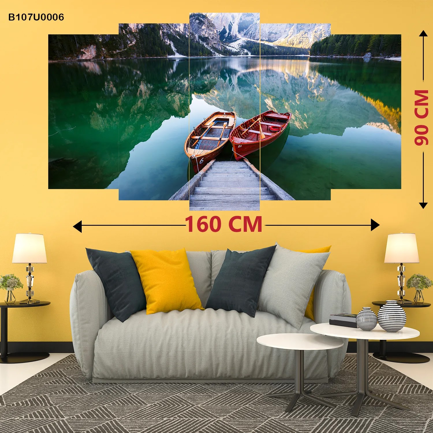 لوحات خماسية مدرج قياس كبير