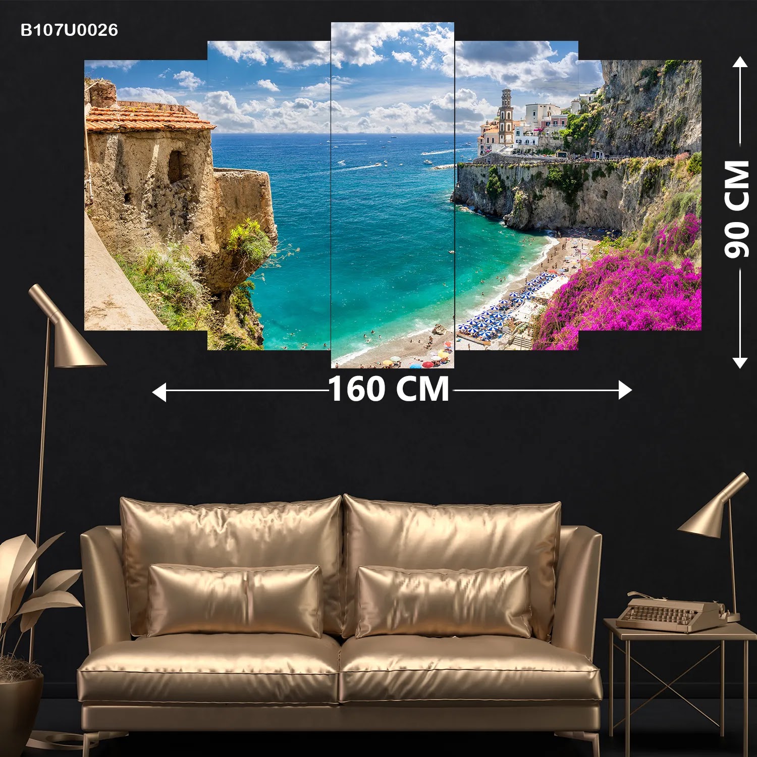 لوحات خماسية مدرج قياس كبير