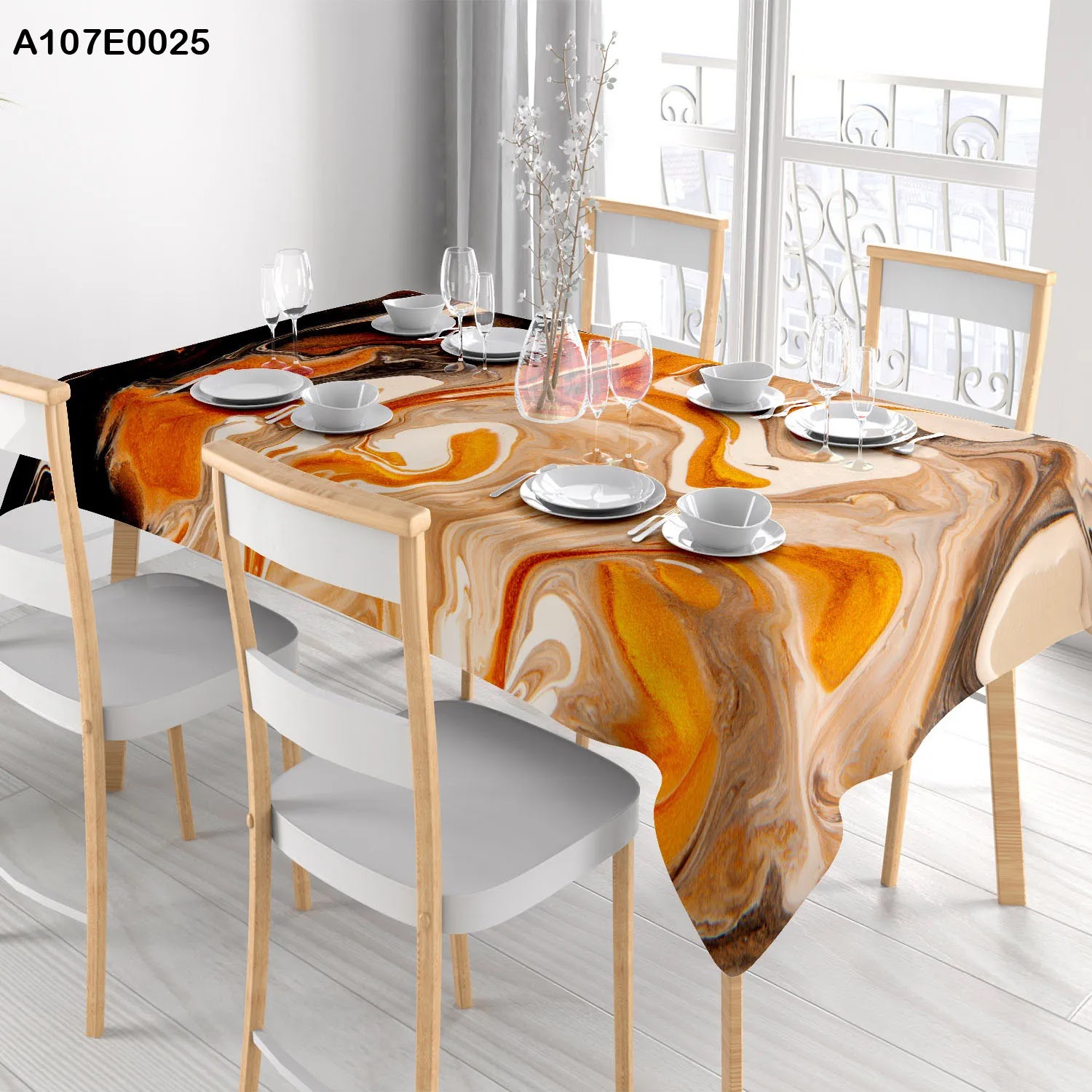 مفرش طاولة طباعة