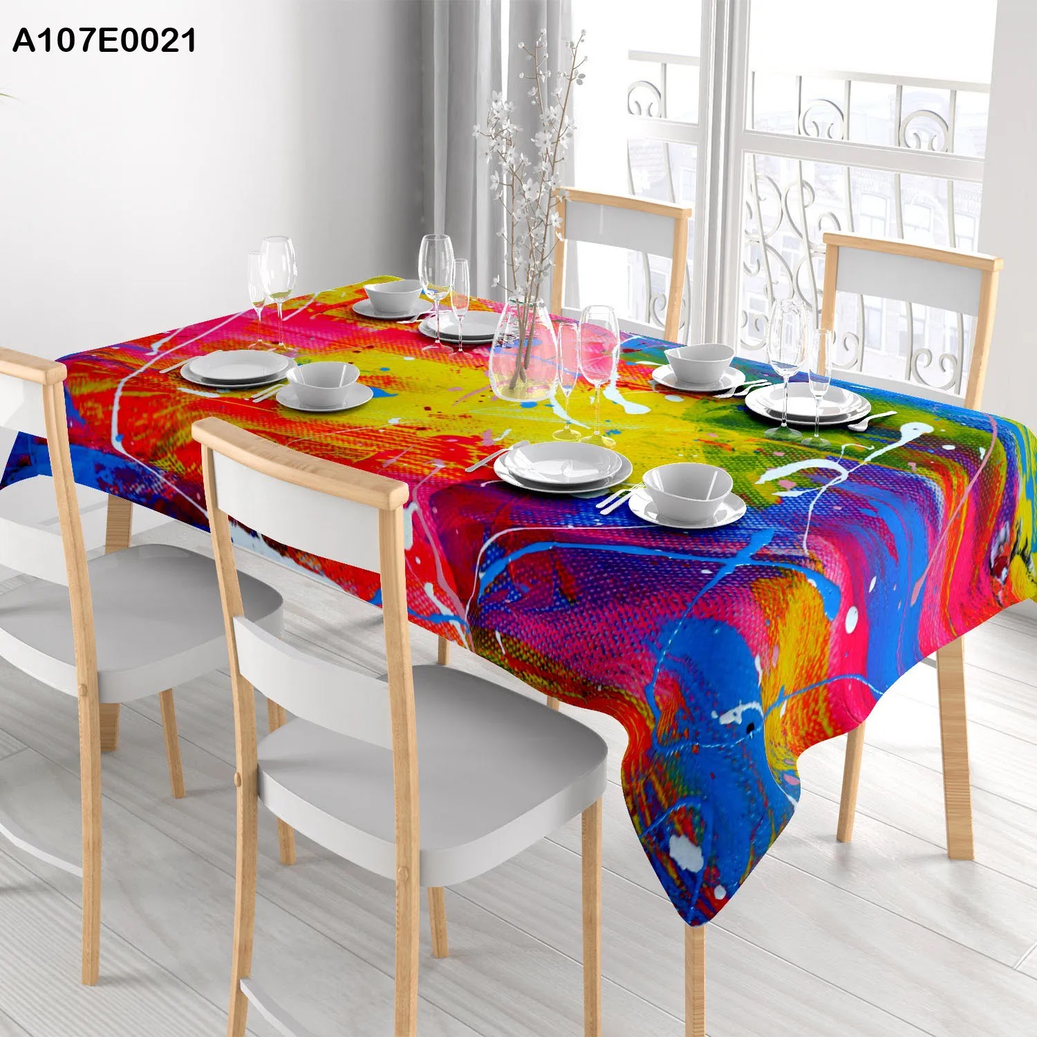 مفرش طاولة طباعة