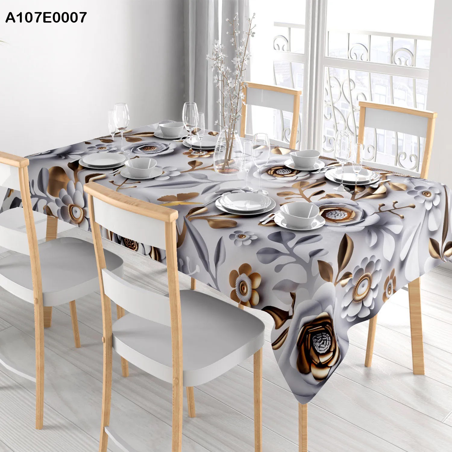 مفرش طاولة طباعة