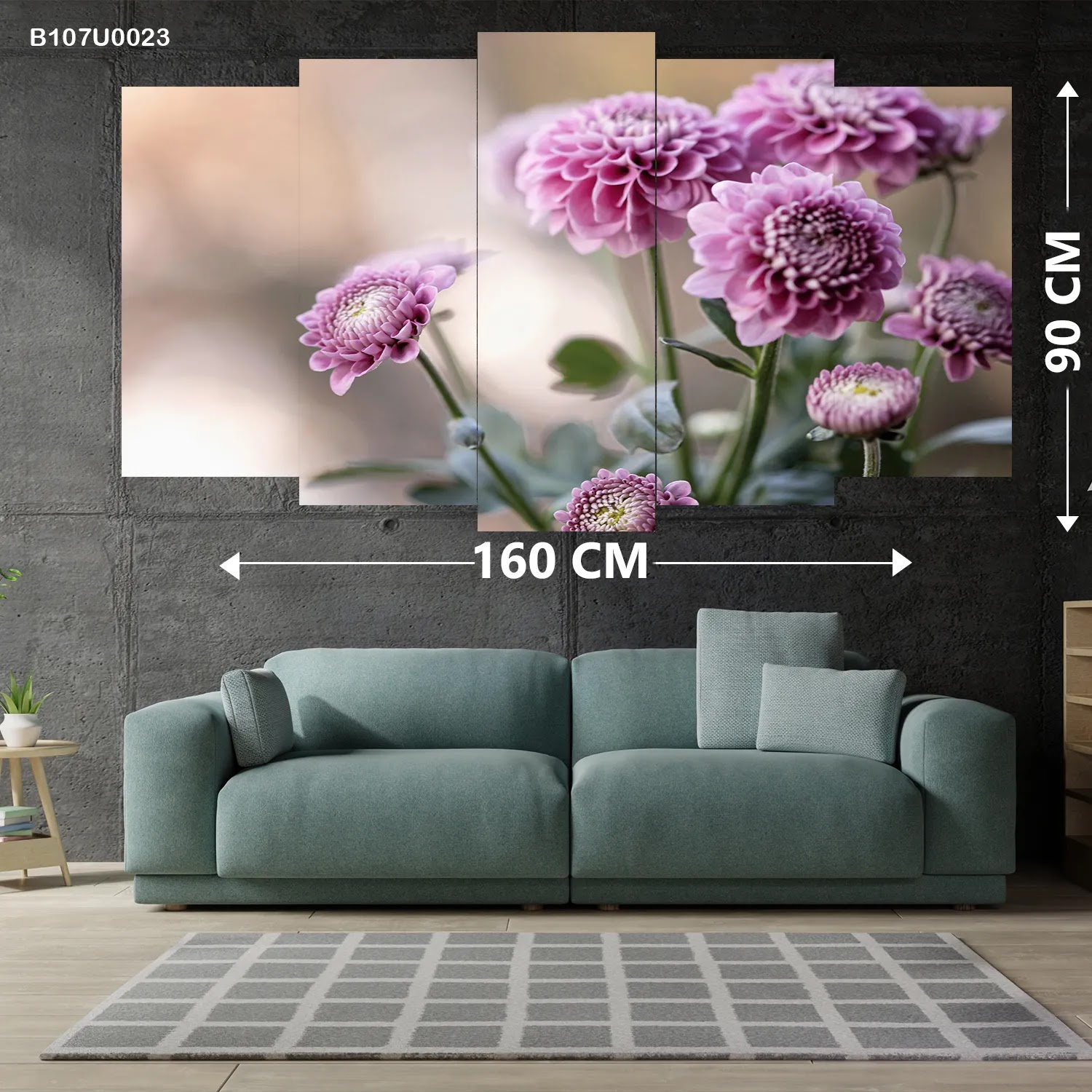 لوحات خماسية مدرج قياس كبير