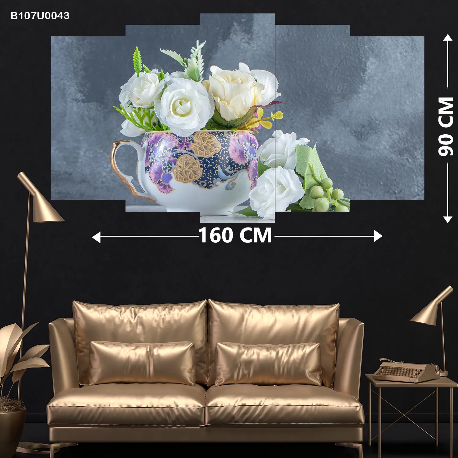 لوحات خماسية مدرج قياس كبير