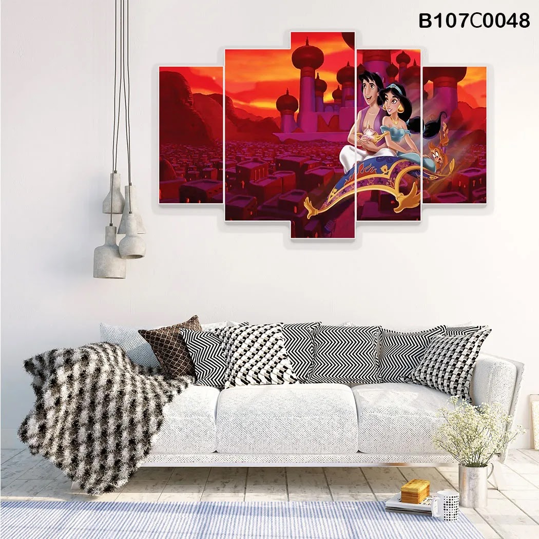 لوحة خماسية مدرجة