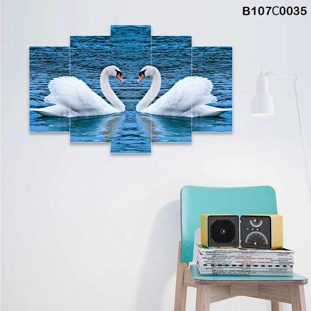 لوحة خماسية مدرجة