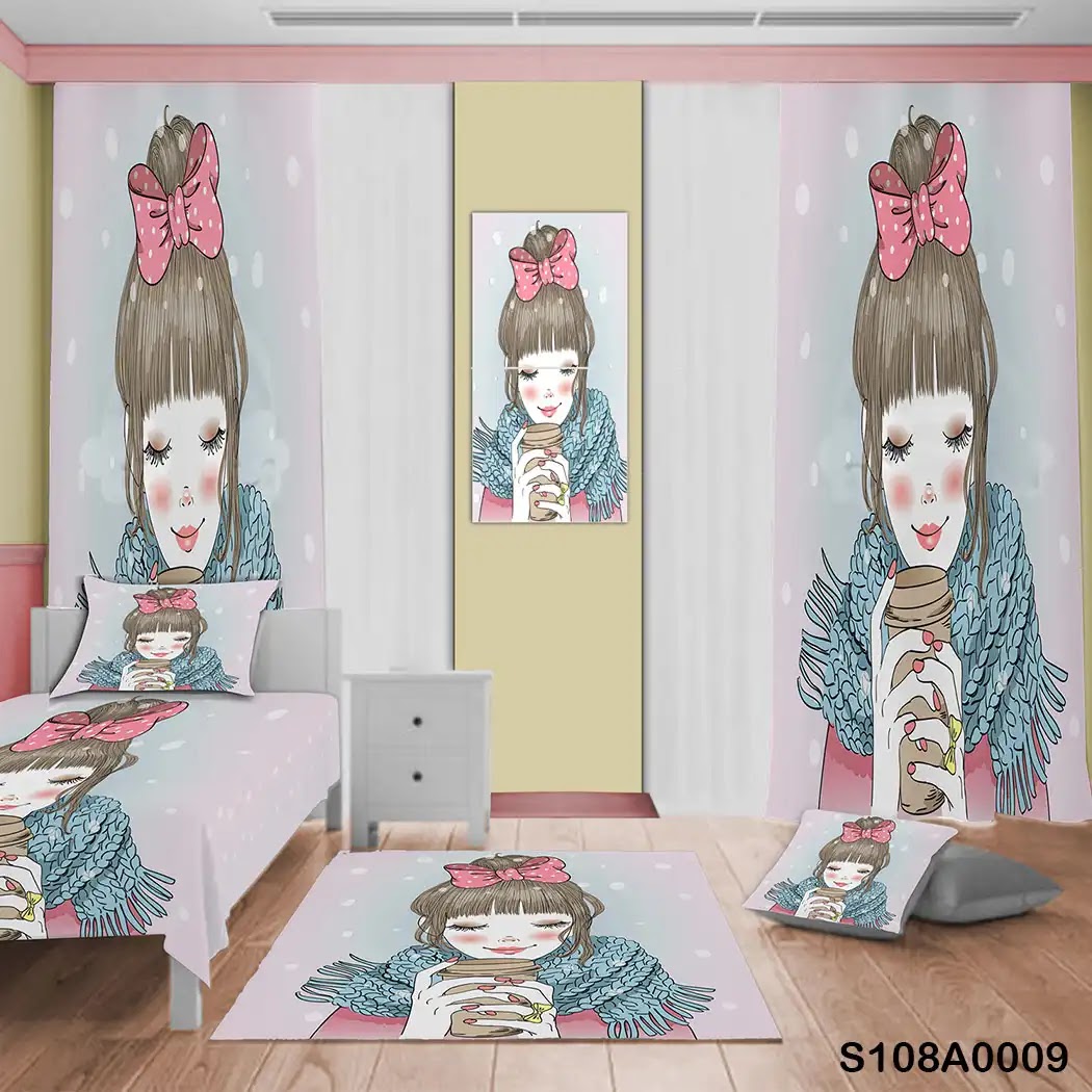 طقم زينة لغرفة أطفال