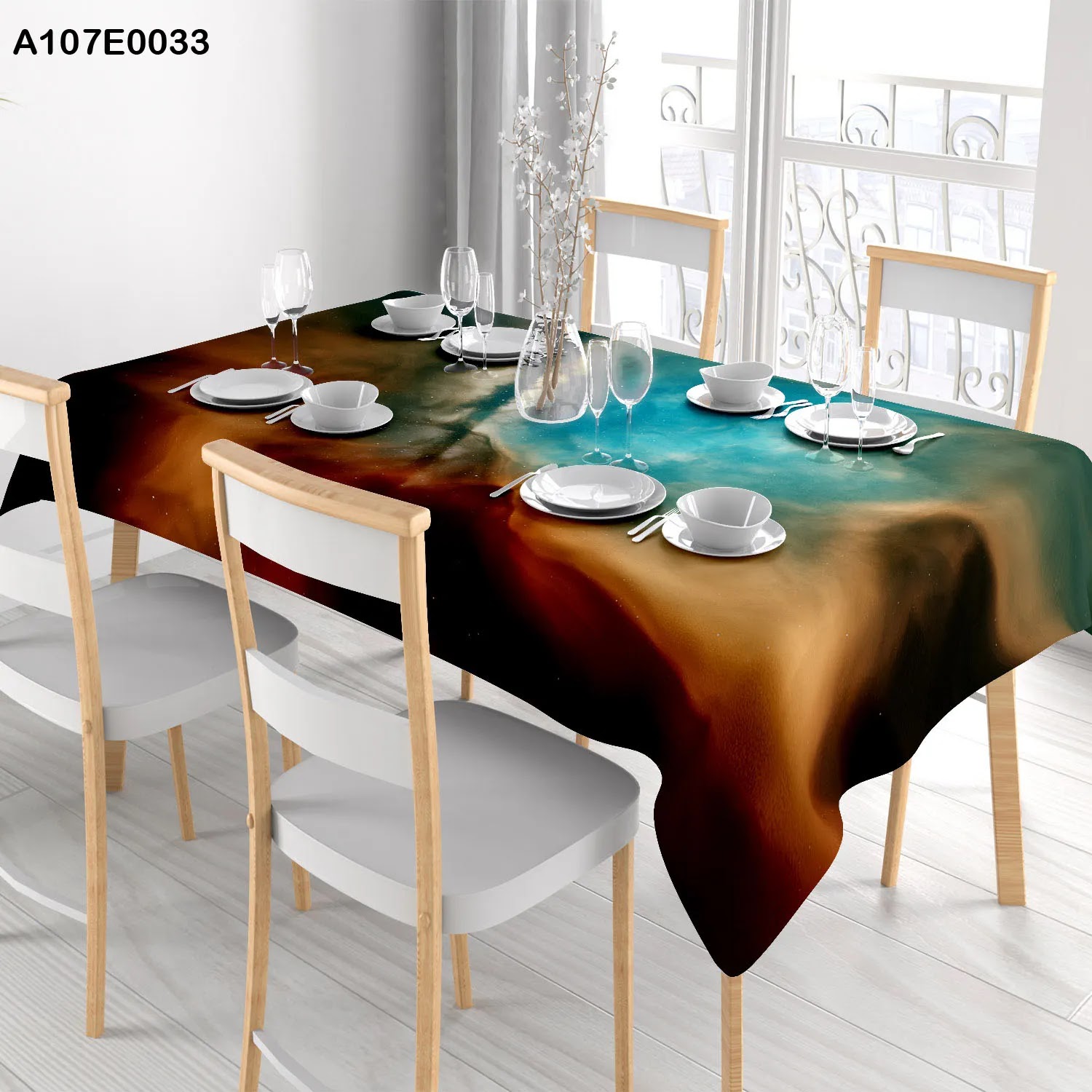 مفرش طاولة طباعة