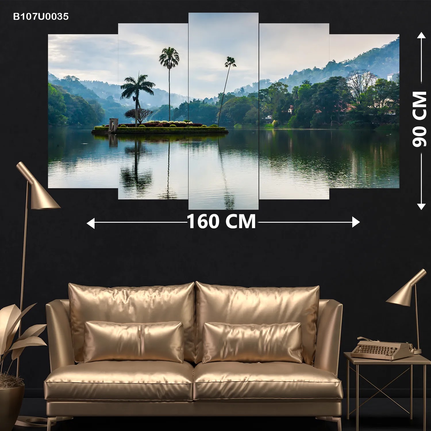 لوحات خماسية مدرج قياس كبير