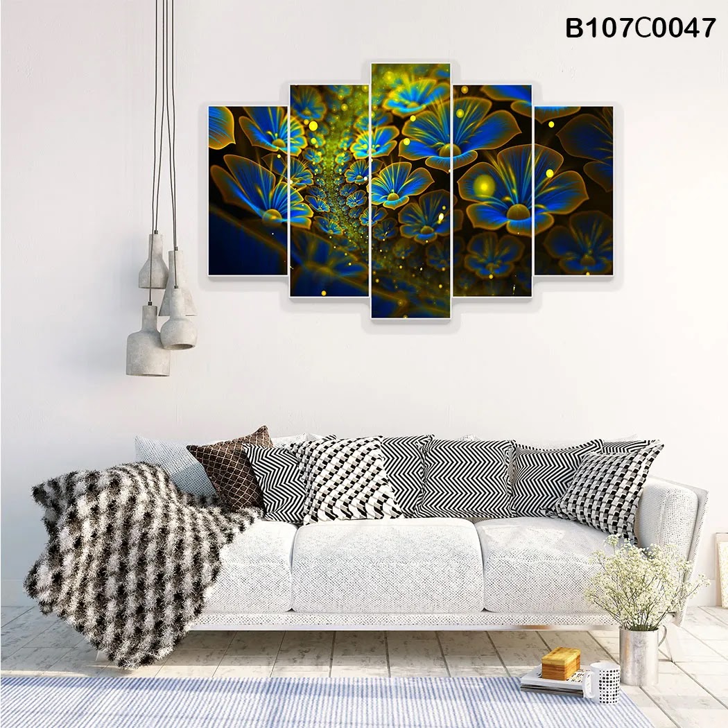 لوحة خماسية مدرجة