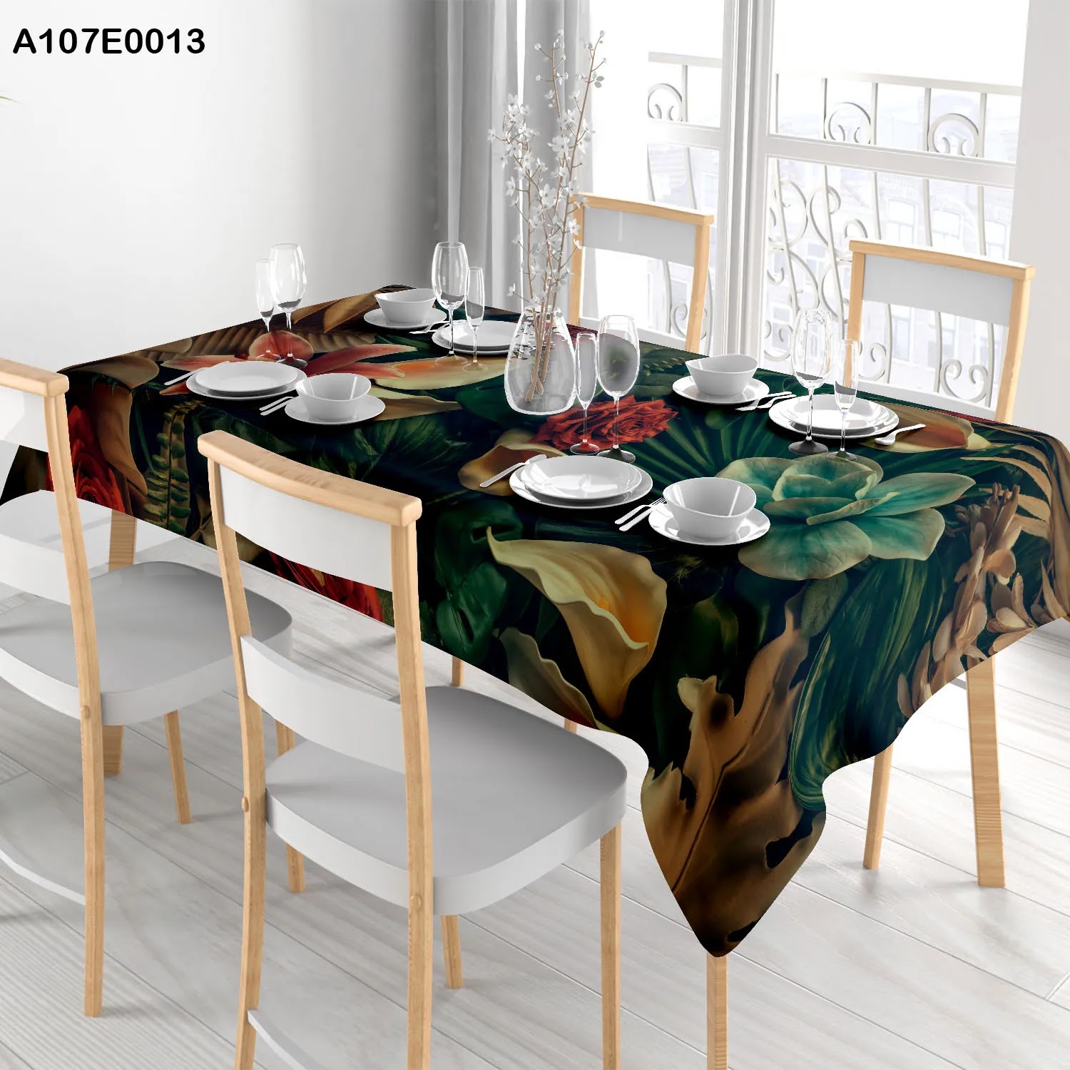 مفرش طاولة طباعة